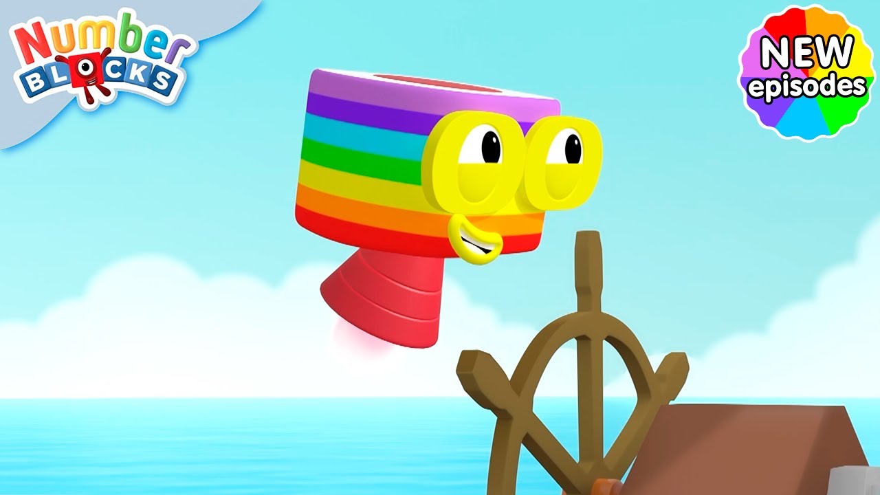 Sail the Seven Seas | S7 E9 | Learn Times Tables | @Numberblocks - Full Episode