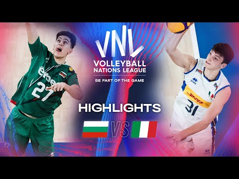 🇧🇬 BUL vs. 🇮🇹 ITA - Highlights | Week 3 | Men's VNL 2024