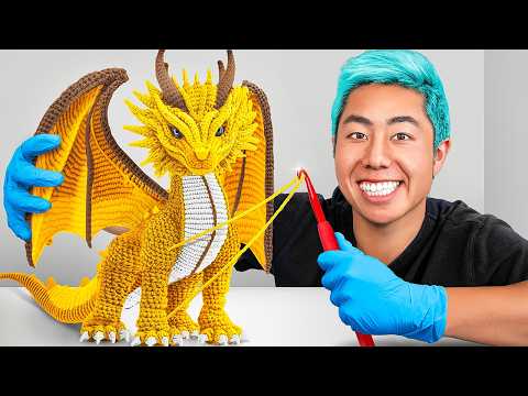 Best Crochet Art Wins $10,000! ft. Ben Azelart