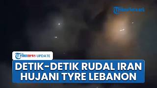 Penampakan Diduga Rudal Iran dan Sistem Pencegat Israel Terlihat di Langit Lebanon Selatan