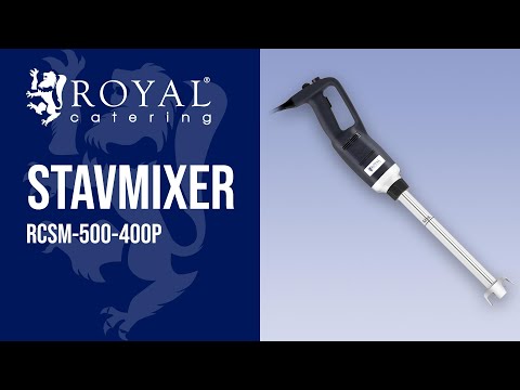video - Stavmixer - 500 W - 400 mm - 6000 - 18 000 r/min