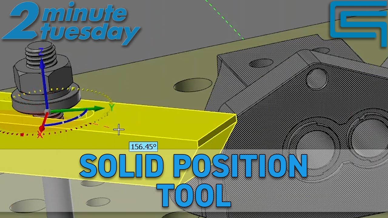 Mastercam 2023 — Solid Position Tool | 2 Minute Tuesday