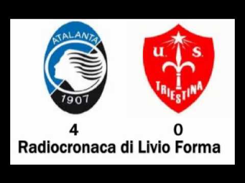 Livio Forma in Atalanta-Triestina 4-0 (2-4-2011) Radiocronaca da Radio 1 RAI