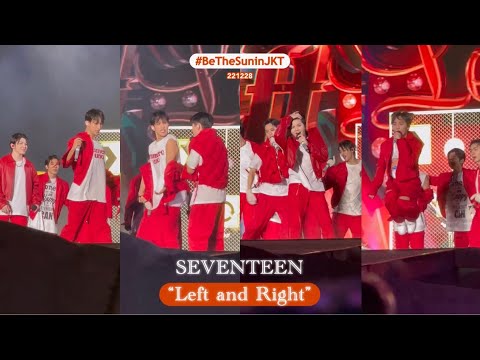 221228 SEVENTEEN - Left and Right #BeTheSuninJKT Additional Show • Fiesta' Fancam ✌️