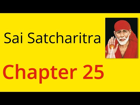 Shirdi Sai Satcharitra Chapter 25 - English Audiobook