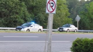 preview picture of video 'Virginia State Police Responding/Arriving onscene of MVC'