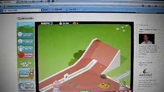 Minigolf (Facebook) - Moscow (Russia) Stage - 2 shots tutorial