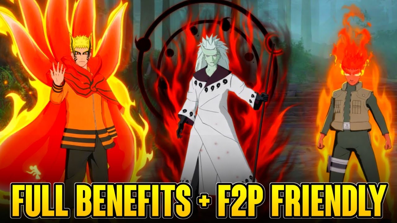 UPDATE Ninja Six Paths All Anime ENG - VIP13+ , 1400M gold , Full Ninja & Resources , Set Equipment