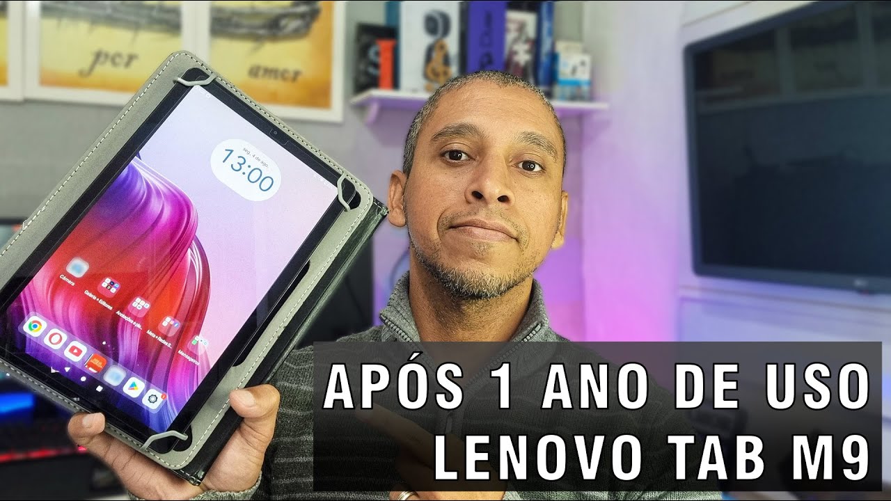 Miniatura da avaliação em vídeo de Tablet Lenovo Tab M9 ZAC30198BR 9 polegadas 64GB 4GB RAM