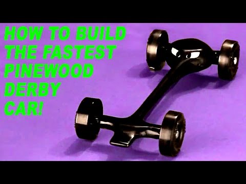 How to Build the Fastest Pinewood Derby Car - Part 1