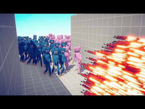 100x POPPY PLAYTIME vs EVERY GOD - TABS | Totally Accurate Battle Simulator