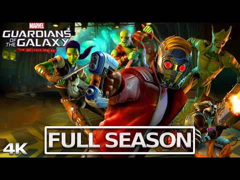 Guardians of the Galaxy FULL SEASON【THE TELLTALE SERIES】4K 60FPS Ultra HD
