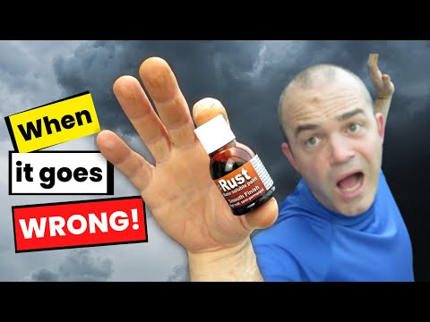 What happens if you get Dirty Down Rust wet?