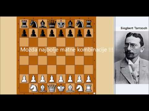 Možda najbolja matna kombinacija -  TARRASCH vs ROMBERG # 979