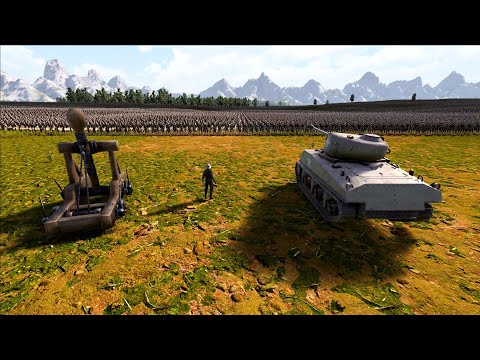 3 FULLAUTO UNITS VS 2,000,000 PERSIANS | Ultimate Epic Battle Simulator 2 | UEBS 2