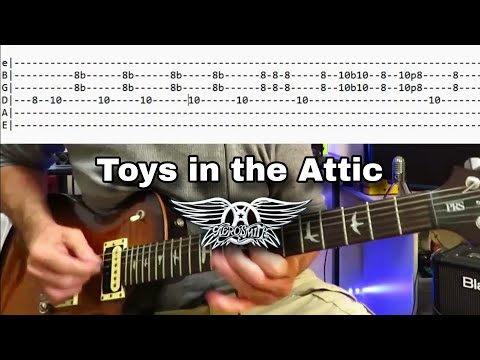 Toys In The Attic - Aerosmith. Guitar Cover KDA - with Tabs!