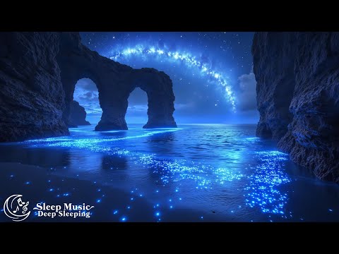 (No Ads) Ocean Sounds Lull You To Sleep • Soothes Pain, Fatigue & Stress • Stimulates Deep Sleep