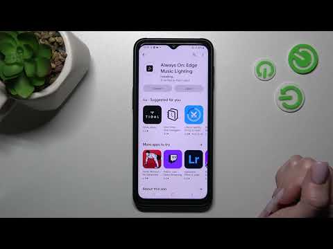 How to Turn On Always On Display on SAMSUNG Galaxy Xcover 6 Pro - Use Muviz Edge App