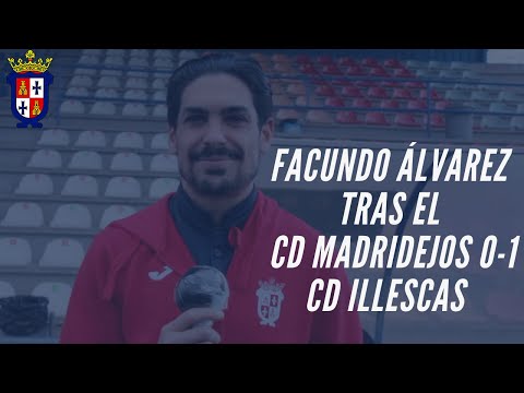 J19 TEMP 2020/2021: Facundo Álvarez tras el CD Madridejos 0-1 CD Illescas