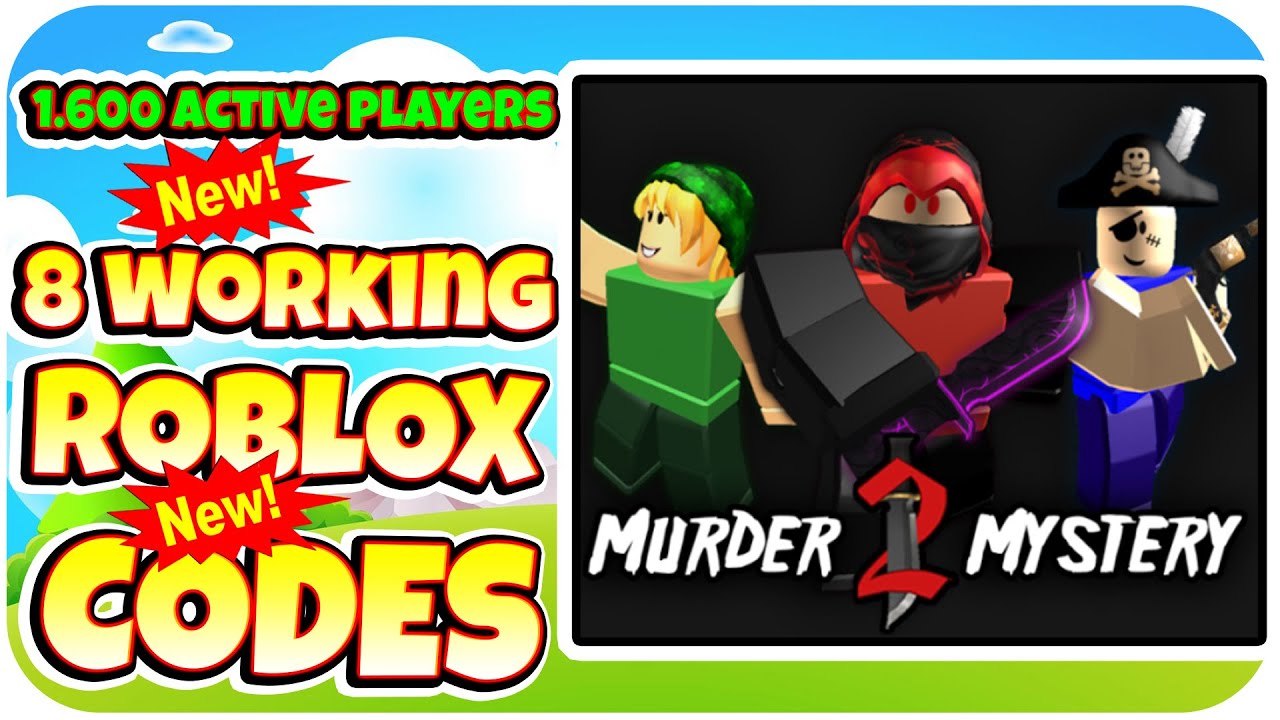 NEWEST CODES* WORKING MURDER MYSTERY 2 ROBLOX CODES 2023 - MM2