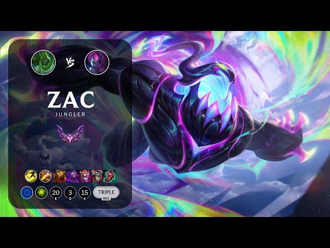 Zac Jungle vs Evelynn - EUW Master Patch 13.22