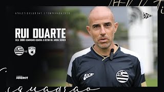 RUI DUARTE FALA SOBRE O JOGO CONTRA O BETIM | MINEIRO 2026