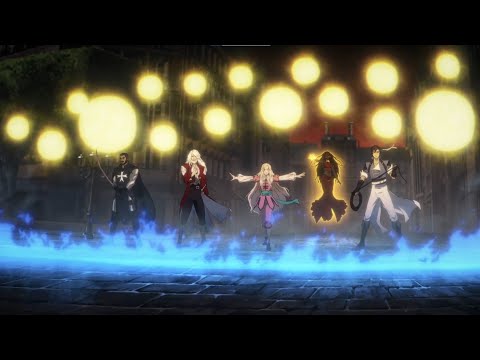 Richter, Sekhmet, Maria and Juste vs Erzsebet | Alucard vs Drolta  「Part 1」 「Castlevania: Nocturne」