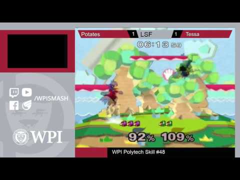 WPI Polytech Skill #48 Melee Singles - Potates (Red Falco) vs Tessa (Falco)