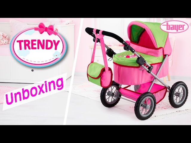 Video Teaser für Trendy - Dolls Pram - Puppenwagen - Unboxing - Bayer Design