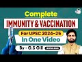 Complete Immunity & Vaccination Marathon | Science & Technology | GS 3 | UPSC