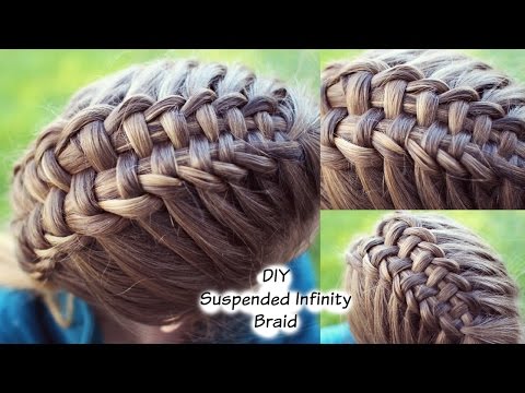 How to : Suspended Infinity Braid on yourself | Braidsandstyles12 Video