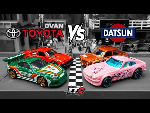 Toyota vs Datsun: Hot Wheels Showdown EVERY Collector Wanted!