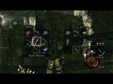 Resident Evil 5 Remastered playthrough pt20 - Fun With Lasers