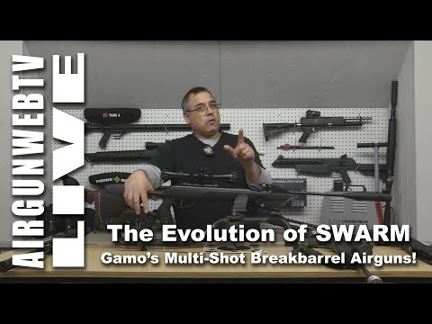 AIRGUNWEBTV LIVE! - The Evolution of SWARM - Gamo USA Multi-Shot Breakbarrel System