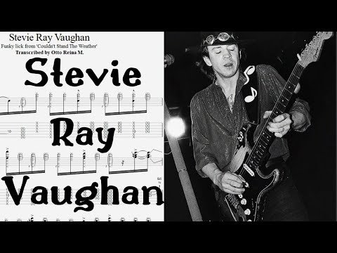 Stevie Ray Vaughan - INSANE use of Jimi Hendrix style rhythm & 16th-note funk strumming