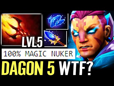 🔥 WTF DAGON 5 Anti Mage — 100% Monster Magic Nuker MANA VOID by Dreamocel Dota 2 Pro