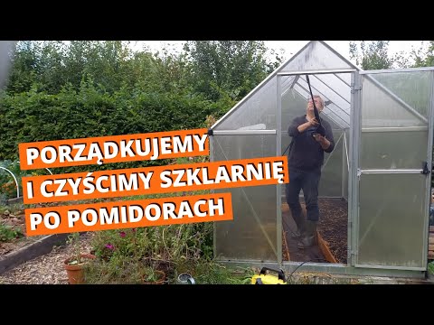 Porządkujemy i czyścimy szklarnię. Jak przygotować szklarnię na przyszły sezon?