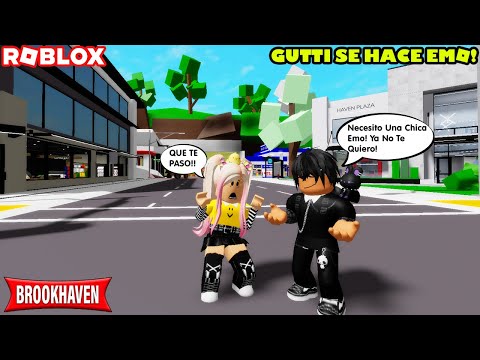 Gutti Turns Emo And Doesn't Love Me Anymore!😭Roleplay Brookhaven!