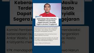 TITIK TERANG ! Keberadaan Harun Masiku Terdeteksi, Penyidik Segera Lakukan Pengejaran