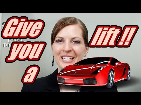 【Ecom Englisch】  Englisch Lernen leicht gemacht  15/100: Give you a lift