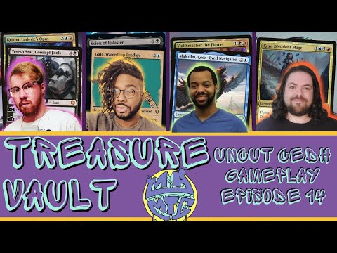 MAMTG Treasure Vault Ep 14 | Unedited cEDH Gameplay |Tevesh Kraum v Gale Scion v Malcolm Vial v Kess