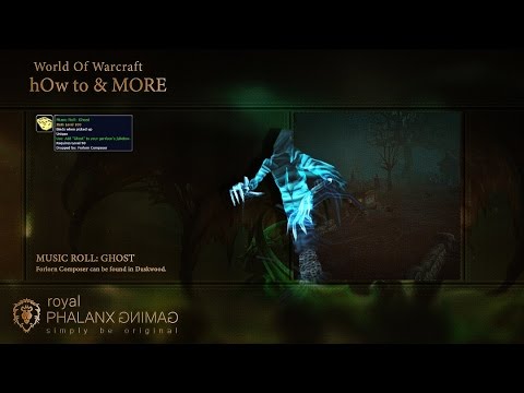 hOw to-Warlords of Draenor Garrison Jukebox Music Roll: Ghost