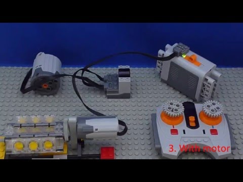 Vidéo LEGO Power Functions 8293 : Ensemble moteur