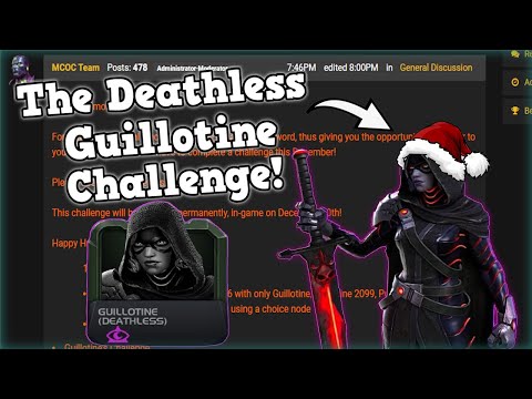 Final 7 Star Deathless Guillotine Challenge! | Marvel Contest of Champions