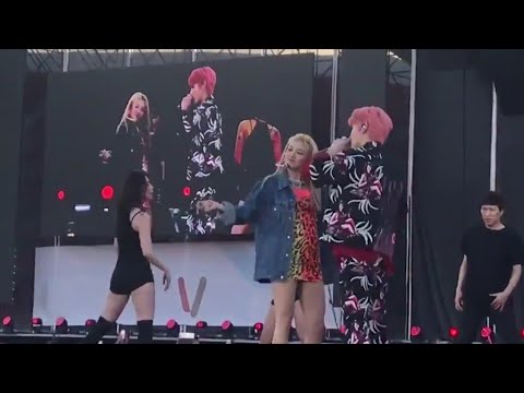 Taeyong & Hyoyeon - Wannabe  #SMTownChile Concert