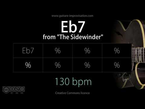 Eb7 vamp (130 bpm) from "The Sidewinder"