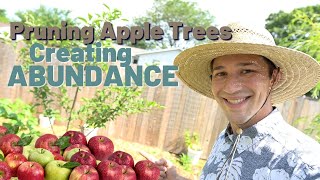Pruning Apple Trees in the Summer WITHOUT KILLING THEM!