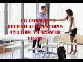 IT: Common Technical Questions and How To Answer Them Part 1