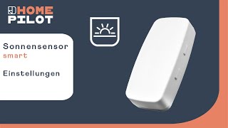 Sonnensensor smart - Sonnenschutz per Funk - Rollladen bei Sonne automatisch schließen