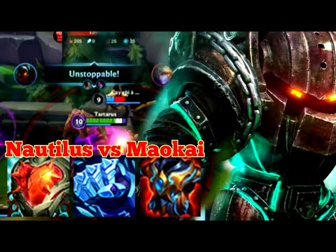 Nautilus Tank vs Maokai - Wild Rift 5.1 Baron Lane